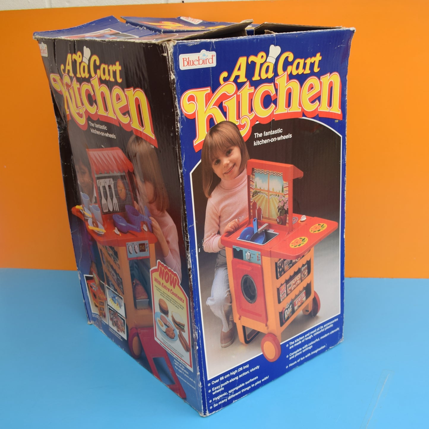 Vintage 1980s Blue Bird Al La Cart Kitchen