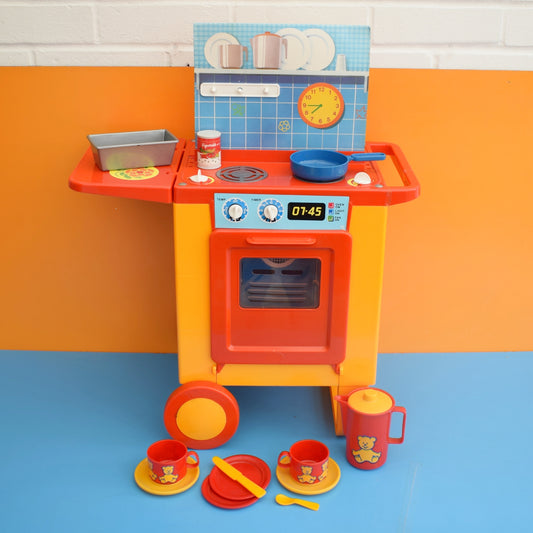 Vintage 1980s Blue Bird Al La Cart Kitchen by Pineapple Retro