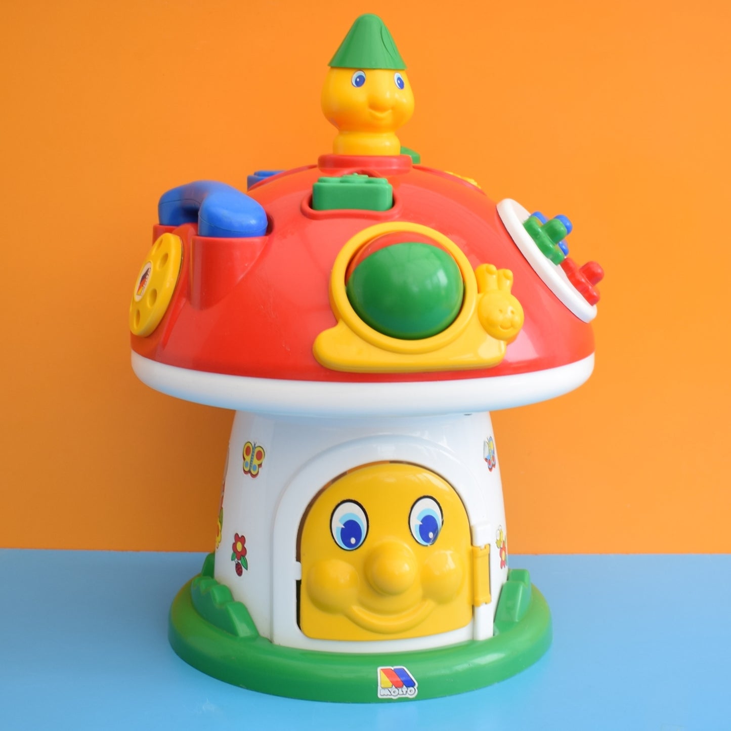 Vintage 1980s Moto Giant Toadstool Toddler Toy