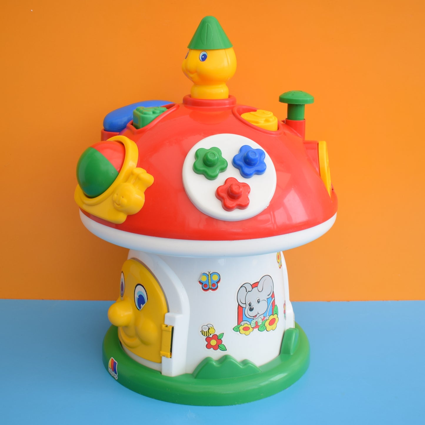 Vintage 1980s Moto Giant Toadstool Toddler Toy