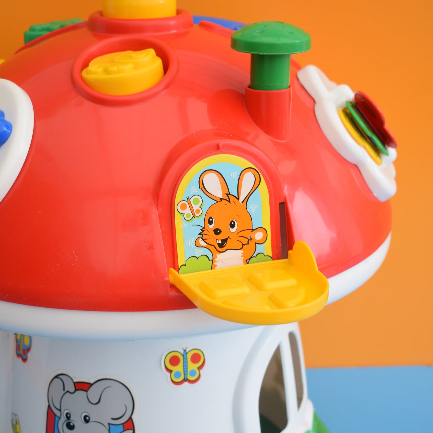 Vintage 1980s Moto Giant Toadstool Toddler Toy