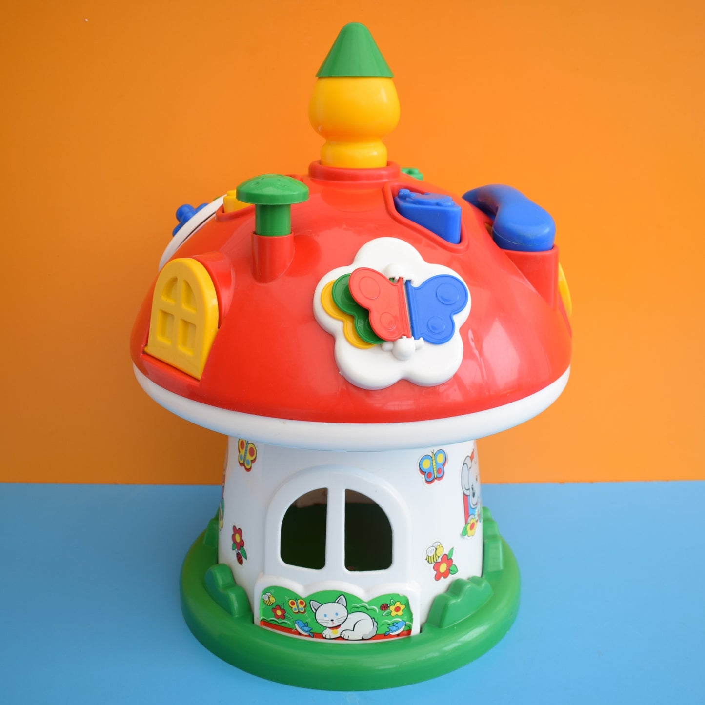 Vintage 1980s Moto Giant Toadstool Toddler Toy