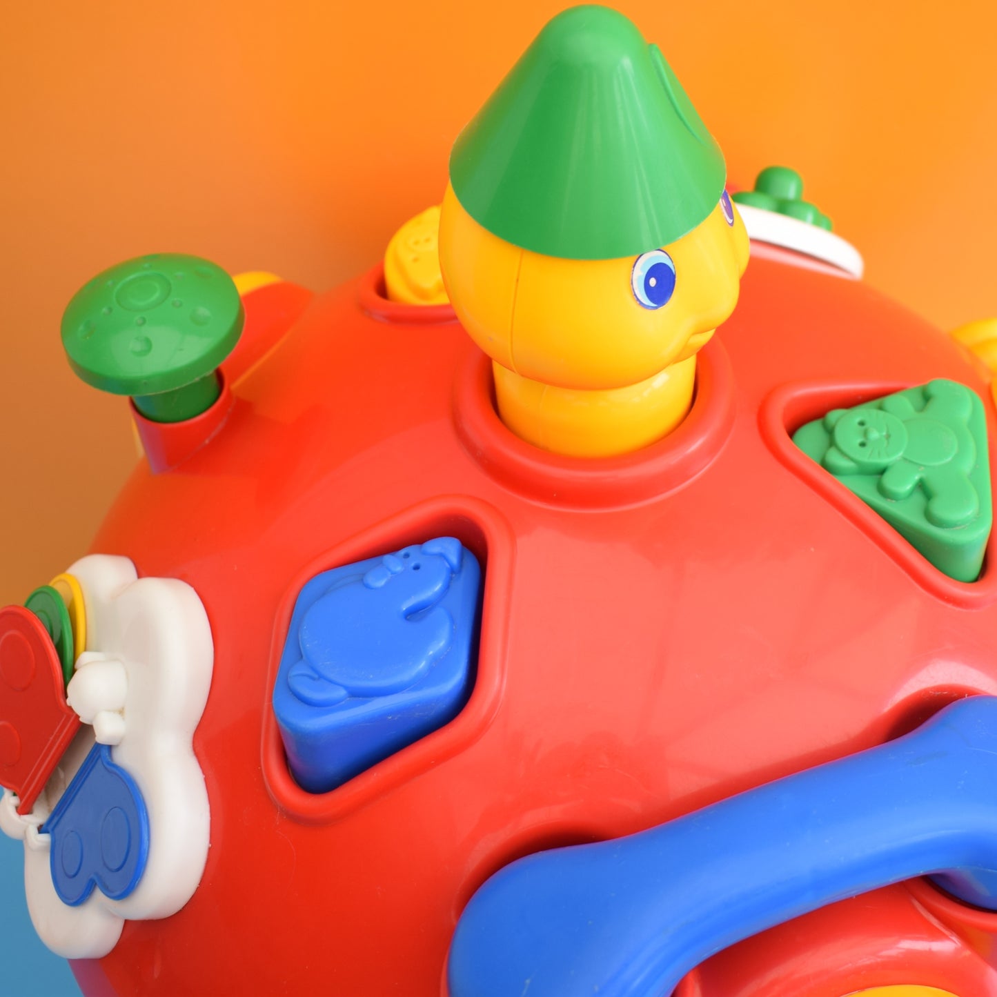 Vintage 1980s Moto Giant Toadstool Toddler Toy