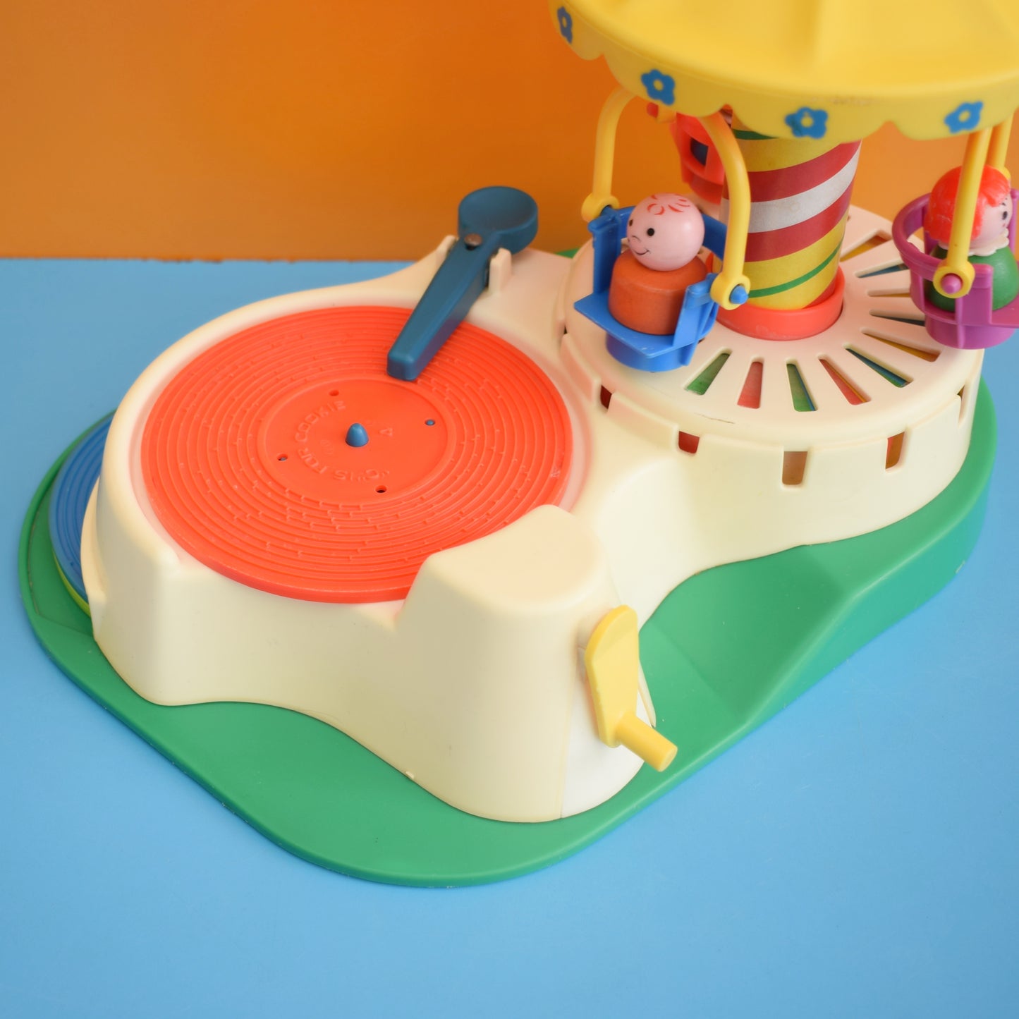 Vintage 1980s Fisher Price - Carousel Record Player