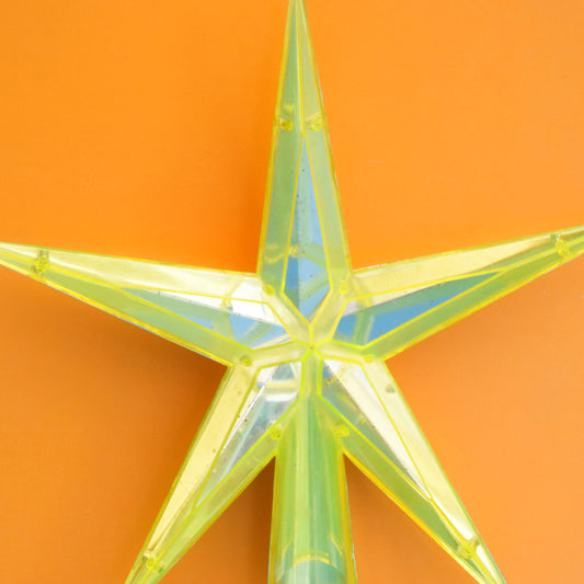 Vintage Rare 1960s Perspex Christmas Star Decoration- Panaura