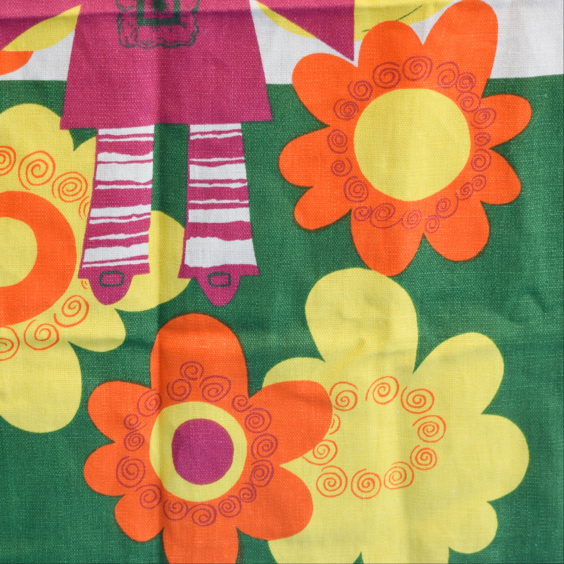 Vintage 1970s Tea Towel - Gordon Fraser by Vintage