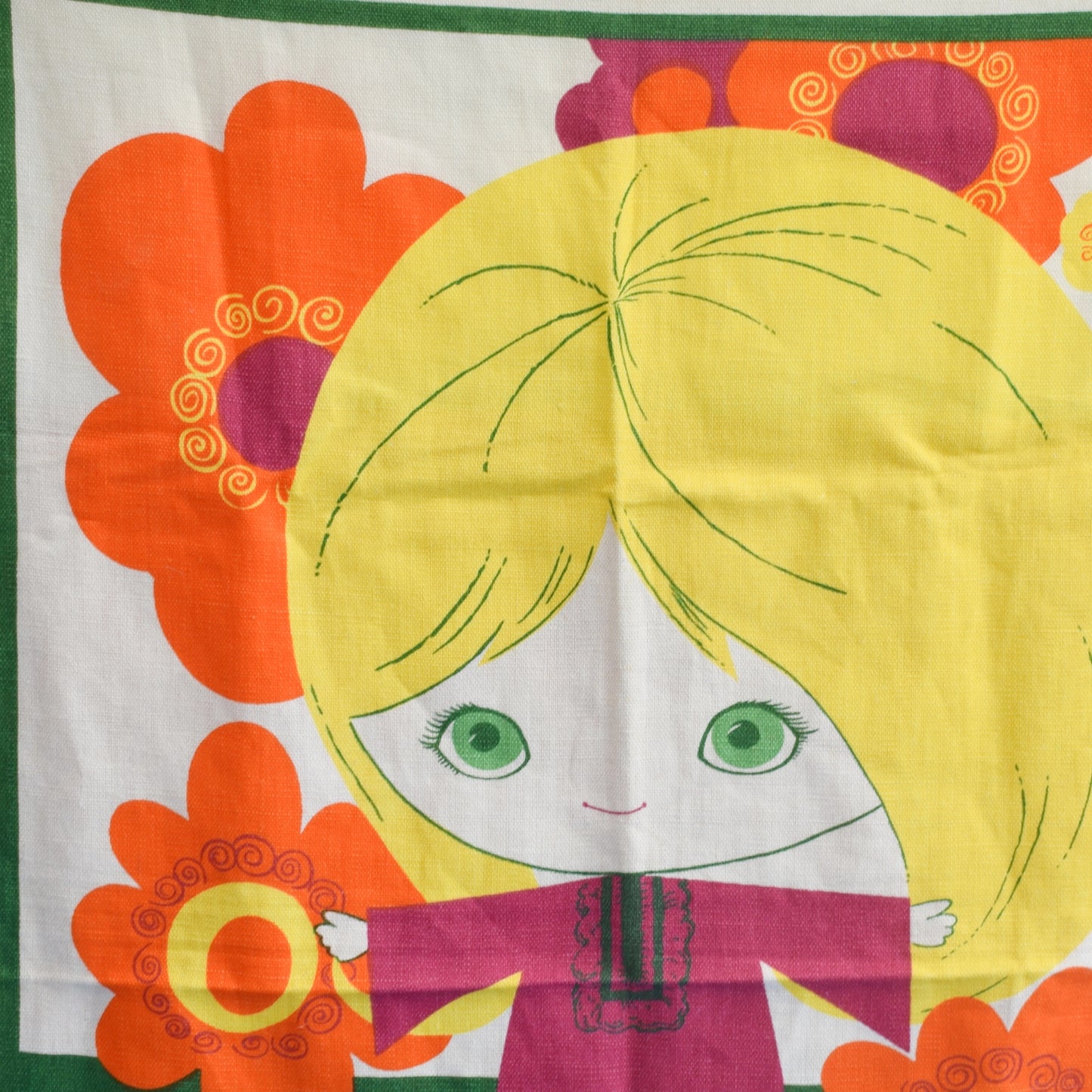 Vintage 1970s Tea Towel - Gordon Fraser by Vintage