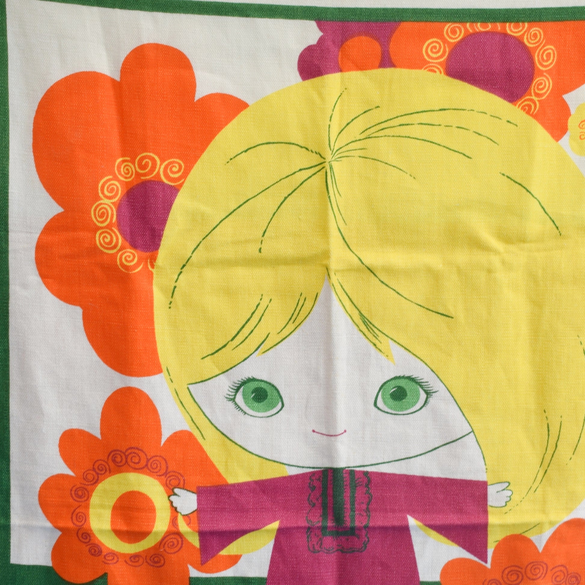 Vintage 1970s Tea Towel - Gordon Fraser by Vintage