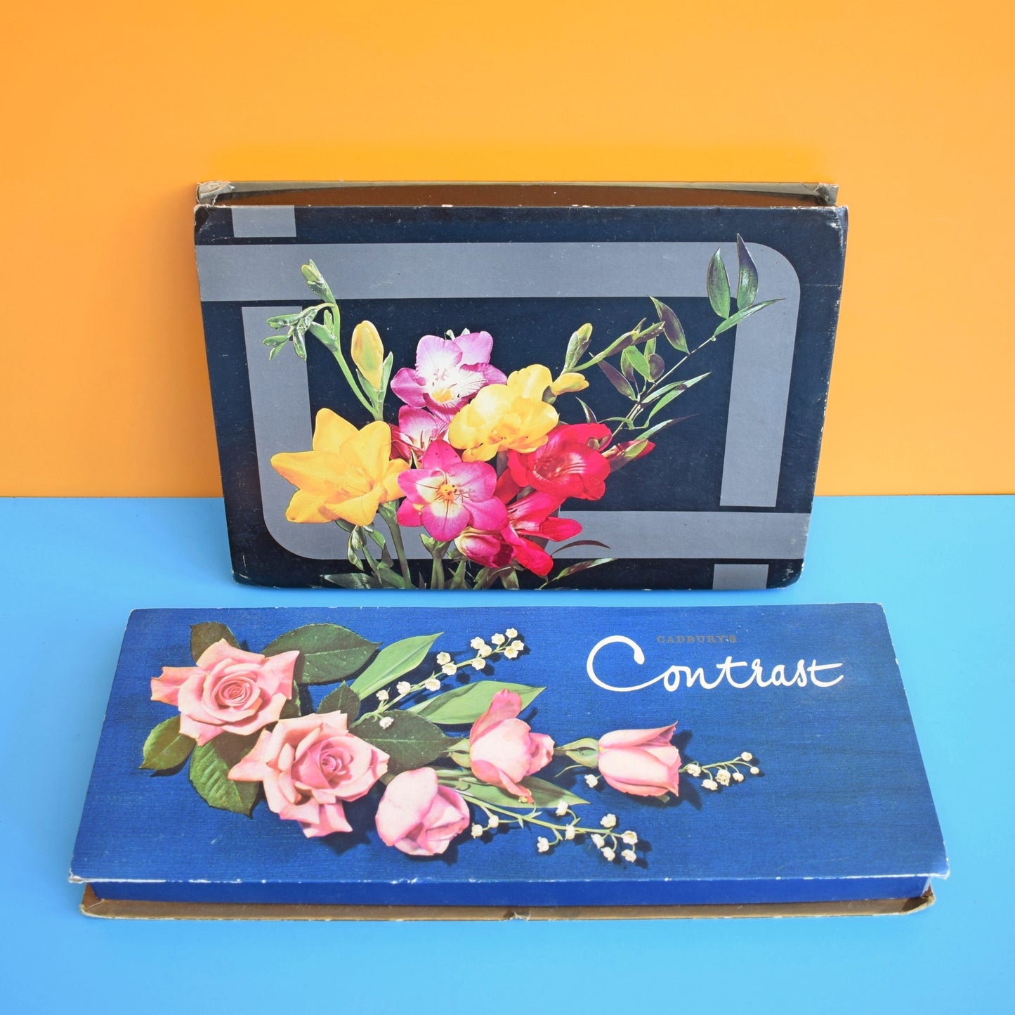 Vintage 1950s Chocolate Boxes - Cadbury's by Pineapple Retro