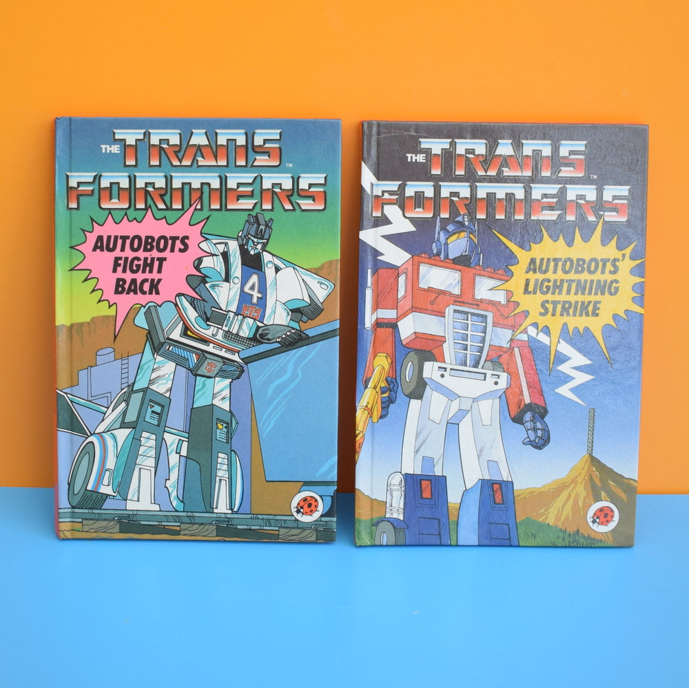 Vintage 1980s Ladybird Books - Transformers