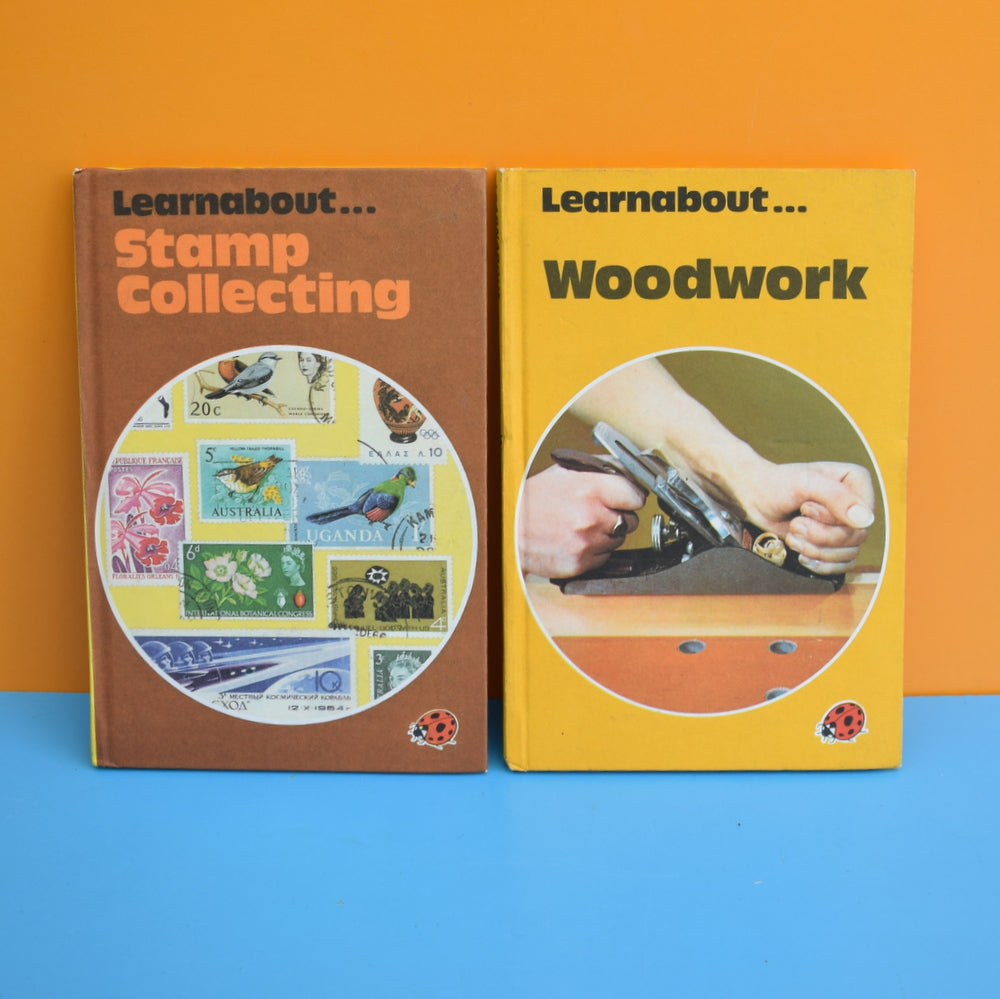 Vintage Ladybird Books - Learnabout Series - Woodworking / Stamps