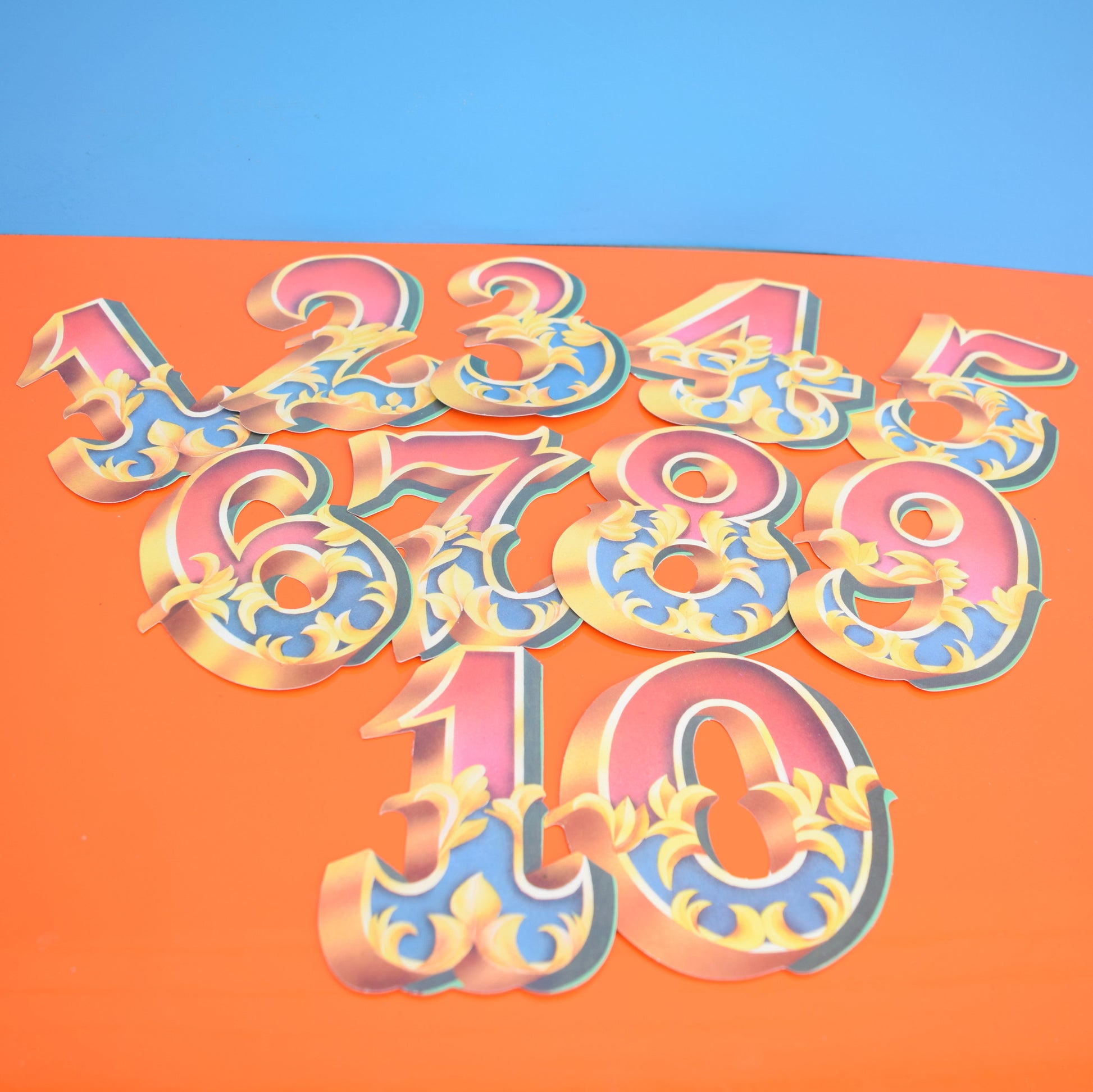 Vintage 1980s Genuine Dodo Designs Number Note Lets by Vintage