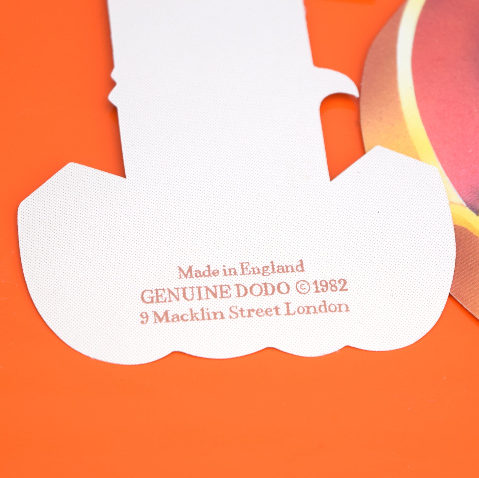 Vintage 1980s Genuine Dodo Designs Number Note Lets by Vintage