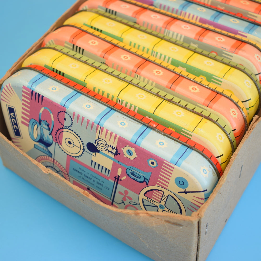 Vintage 1950s Sharps Toffee Tin Selection - Vintage Car Club
