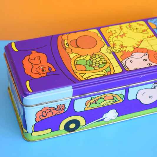 Vintage 1980s Cadbury's Biscuit Tin - Animals