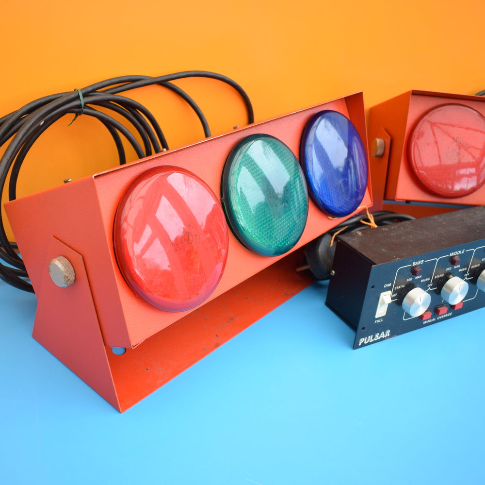 Vintage 1970s Disco Lights / Control System - Pulsar Zero 3000