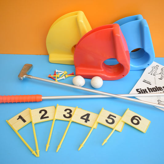Vintage 1970s Golf Games- Indoor/ Outdoor by Pineapple Retro