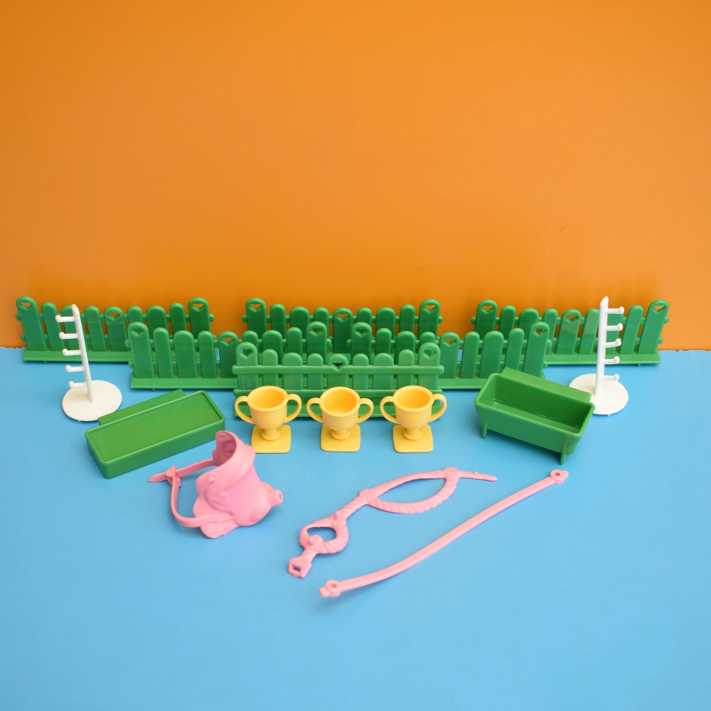 Vintage 1980s My Little Pony Show Stable Parts by Pineapple Retro