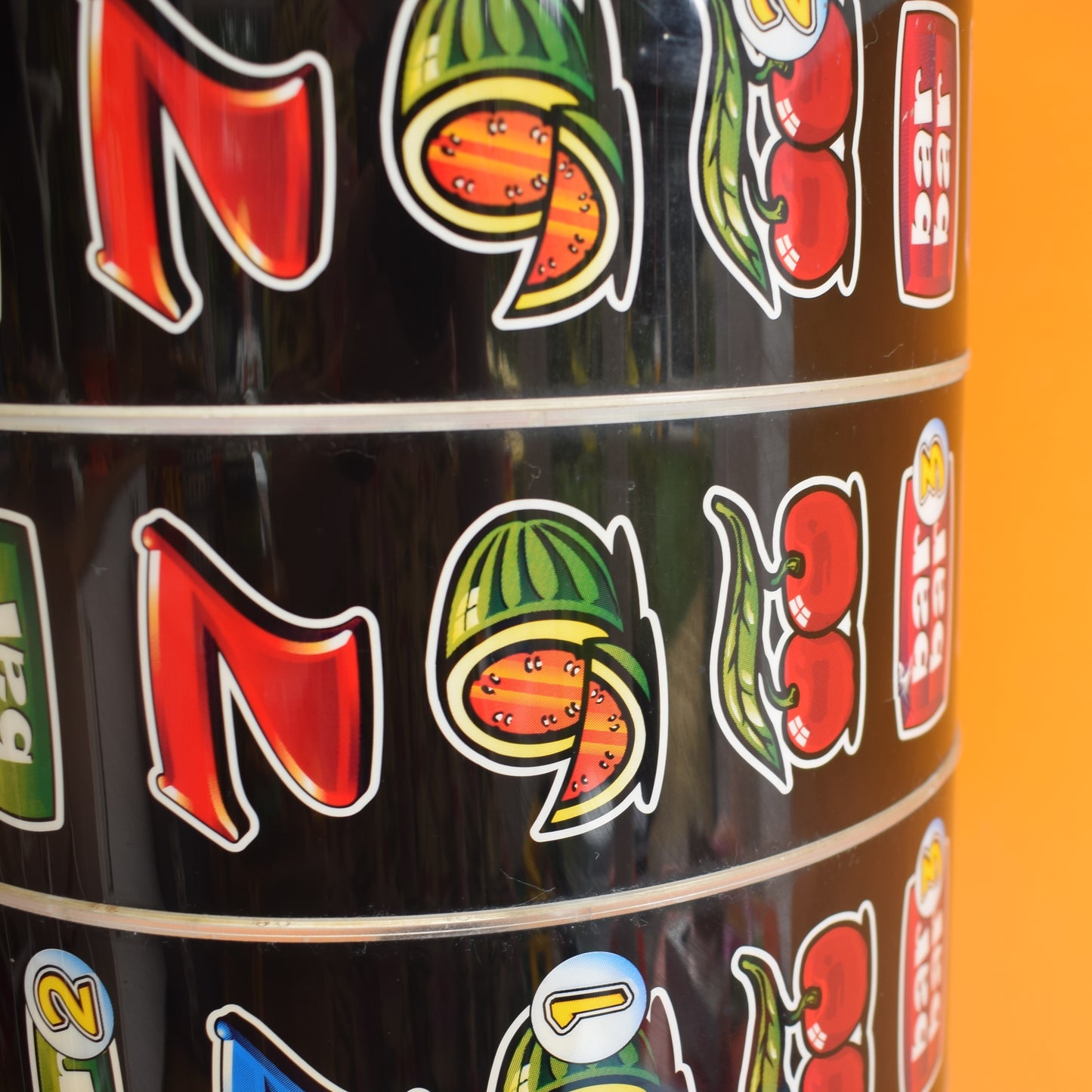 Vintage 1990s Table Lamp - Fruit Machine Shade by Vintage