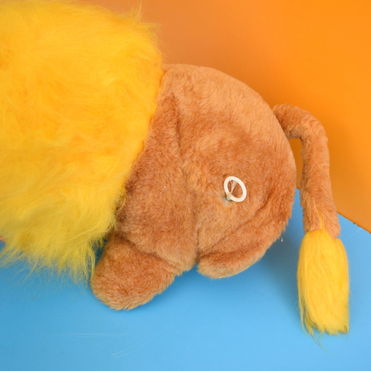 Vintage 1960s Growling Lion Toy - Larry