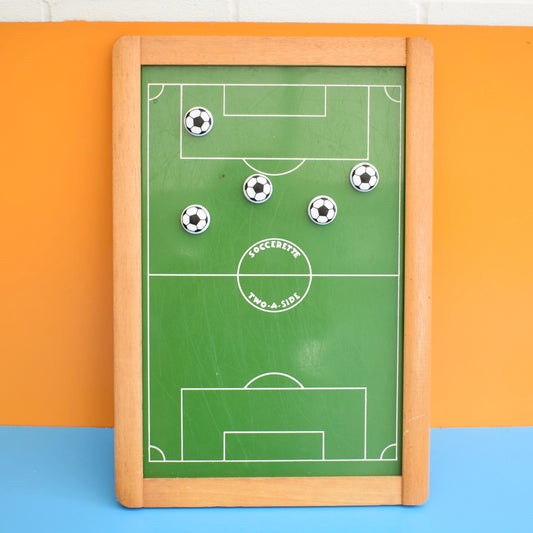 Vintage 1960s Notice Board / Magnets - Football