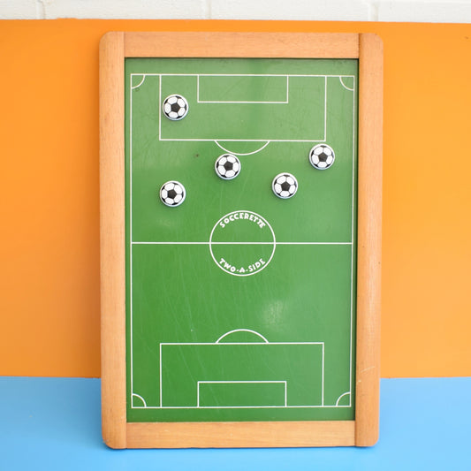 Vintage 1960s Notice Board / Magnets - Football by Vintage