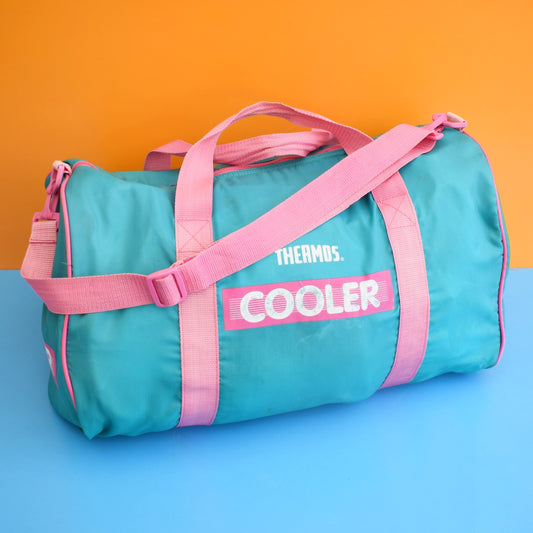 Vintage 1980s Holdall / Cool Bag- Thermos by Vintage