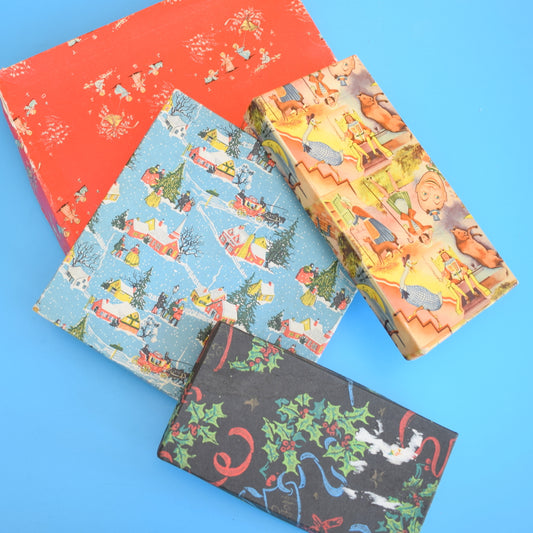 Vintage 1950s Festive Gift Boxes - Various
