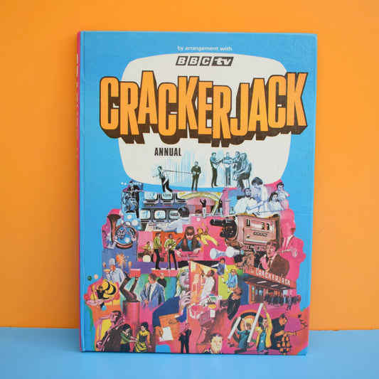 Vintage 1970s BBC Crackerjack Annual . by Pineapple Retro