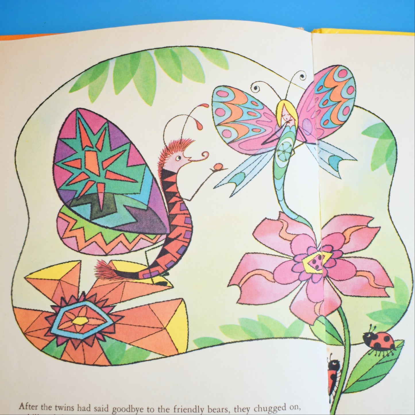 Vintage 1970s Psychedelic Book- Peter & Pat