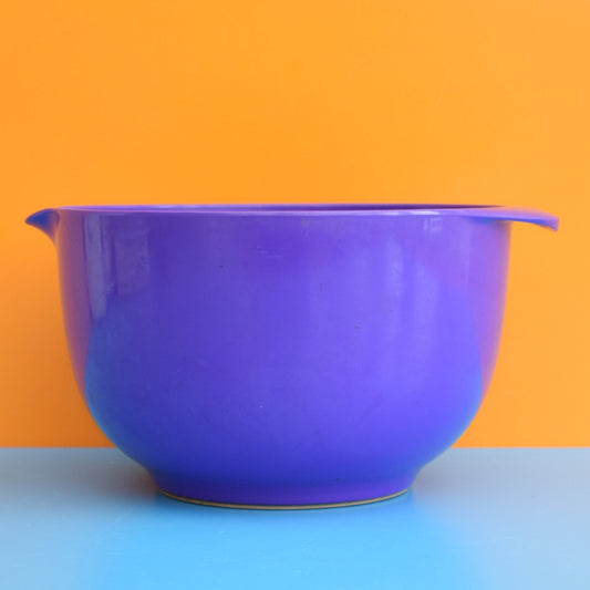 Vintage 1970s Melamine Mixing Bowl - Rosti - Purple by Pineapple Retro