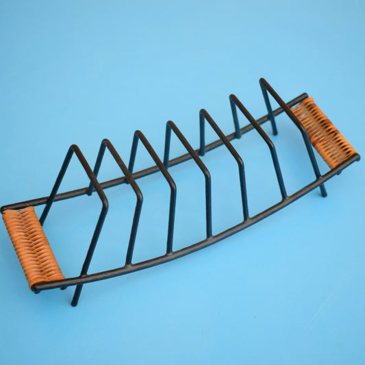 Vintage 1950s Toast Rack / Bottle Holder - Danish by Vintage