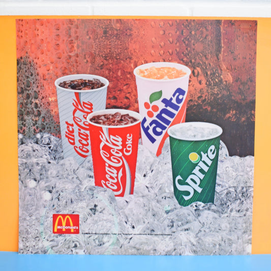 Vintage 1980s Rare McDonald's Drive In Signs by Pineapple Retro