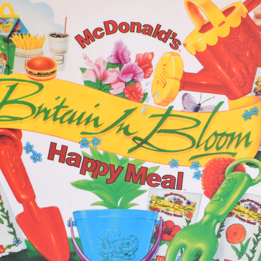 Vintage 1990s McDonald's Drive In Sign - Britain In Bloom by Pineapple Retro