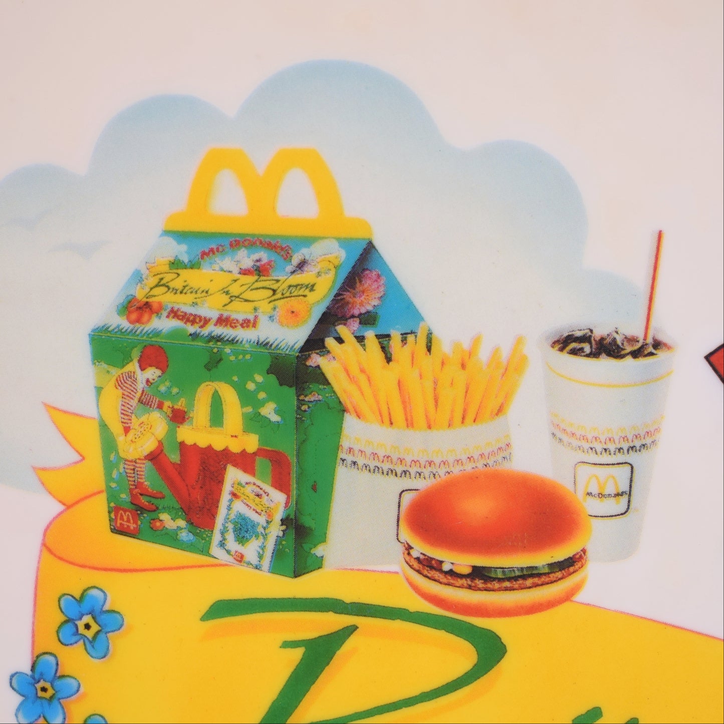 Vintage 1990s McDonald's Drive In Sign - Britain In Bloom