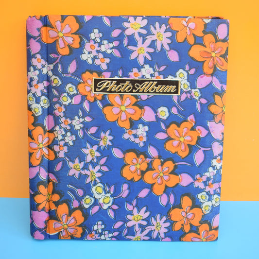 Vintage 1960s Flower Power Photo Album - Unused