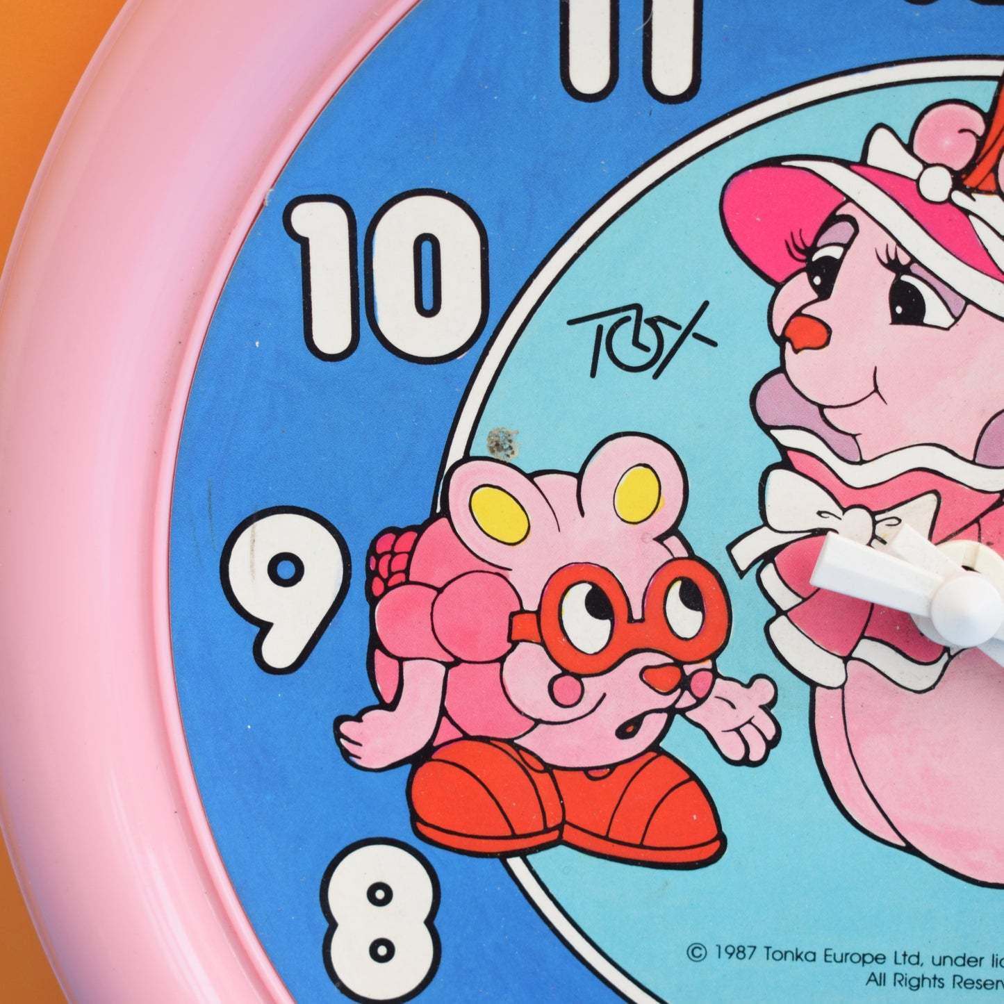 Vintage 1980s Keepers Wall Clock by Vintage