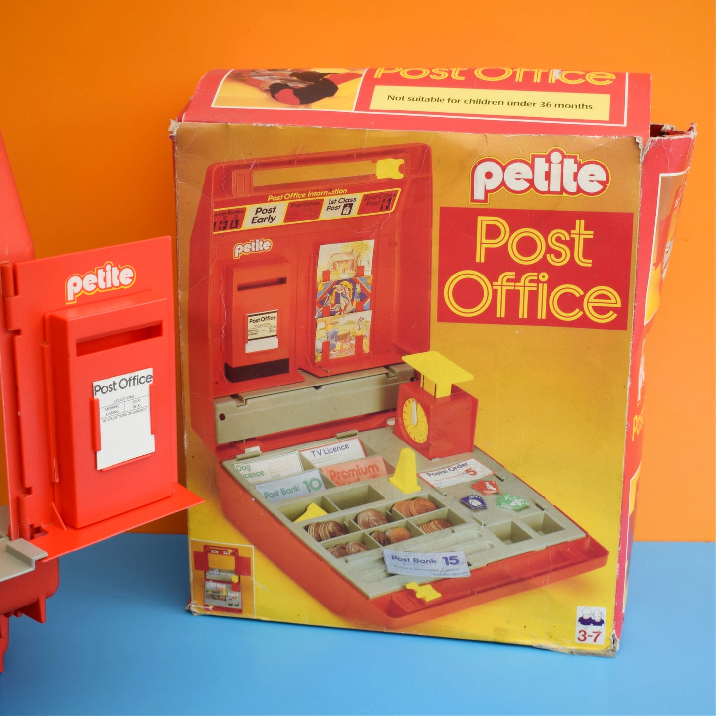 Vintage 1980s Post Office Toy- Role Play - Petite .