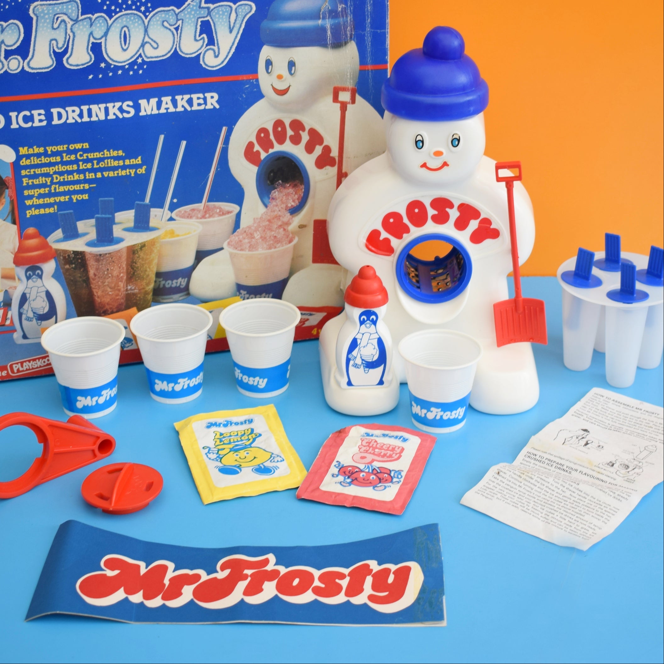Vintage 1980s Mr Frosty Boxed Pineapple Retro vintage-1980s-mr-frosty-boxed-pineapple-retro