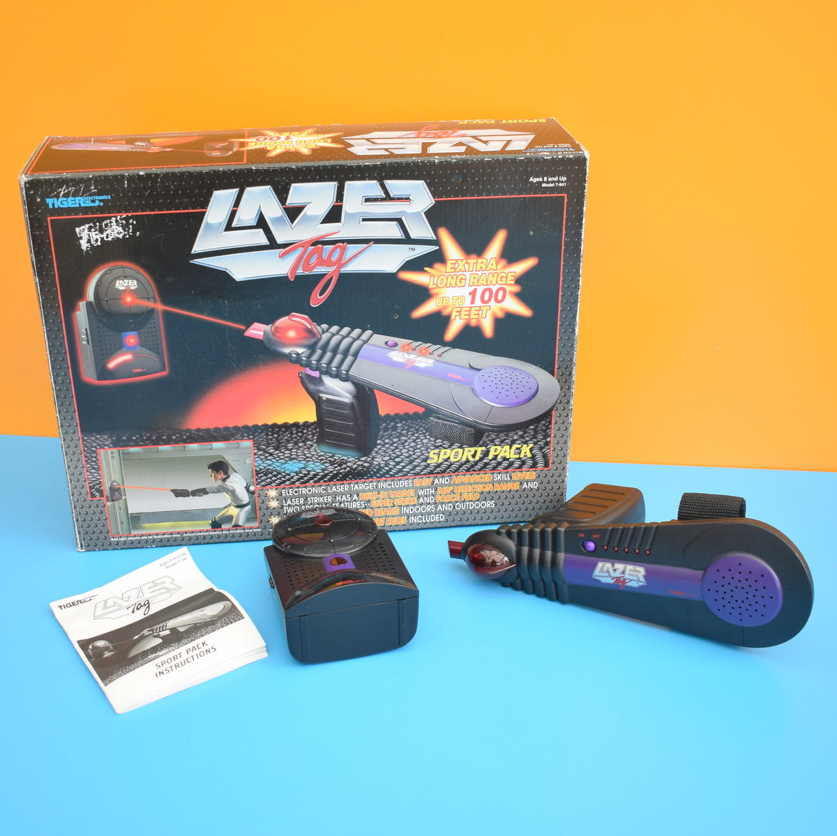 Vintage 1990s Tiger - Electronic Lazer Tag Game System - Boxed