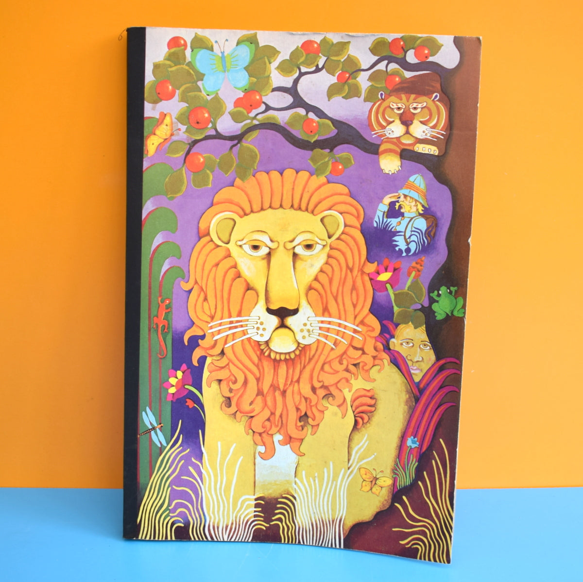 Vintage 1970s Scrapbook - Leo Lion