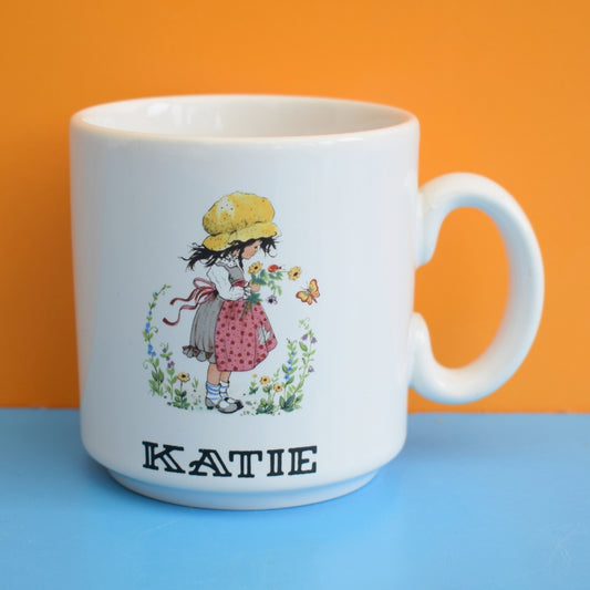 Vintage 1980s Name Mug - Katie by Vintage