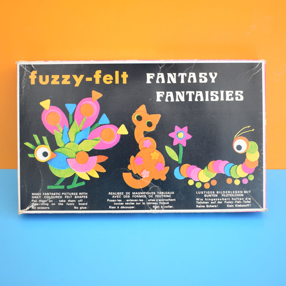 Vintage 1970s Fuzzy Felt - Various Sets