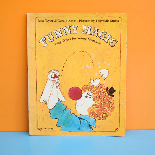 Vintage 1970s Funny Magic - Easy Tricks For Young Magicians by Pineapple Retro