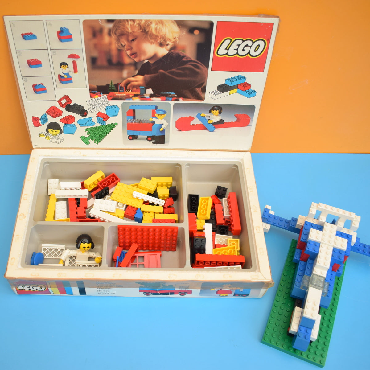 Vintage 1970s Boxed Lego Basic Kit - Number 20 - Early