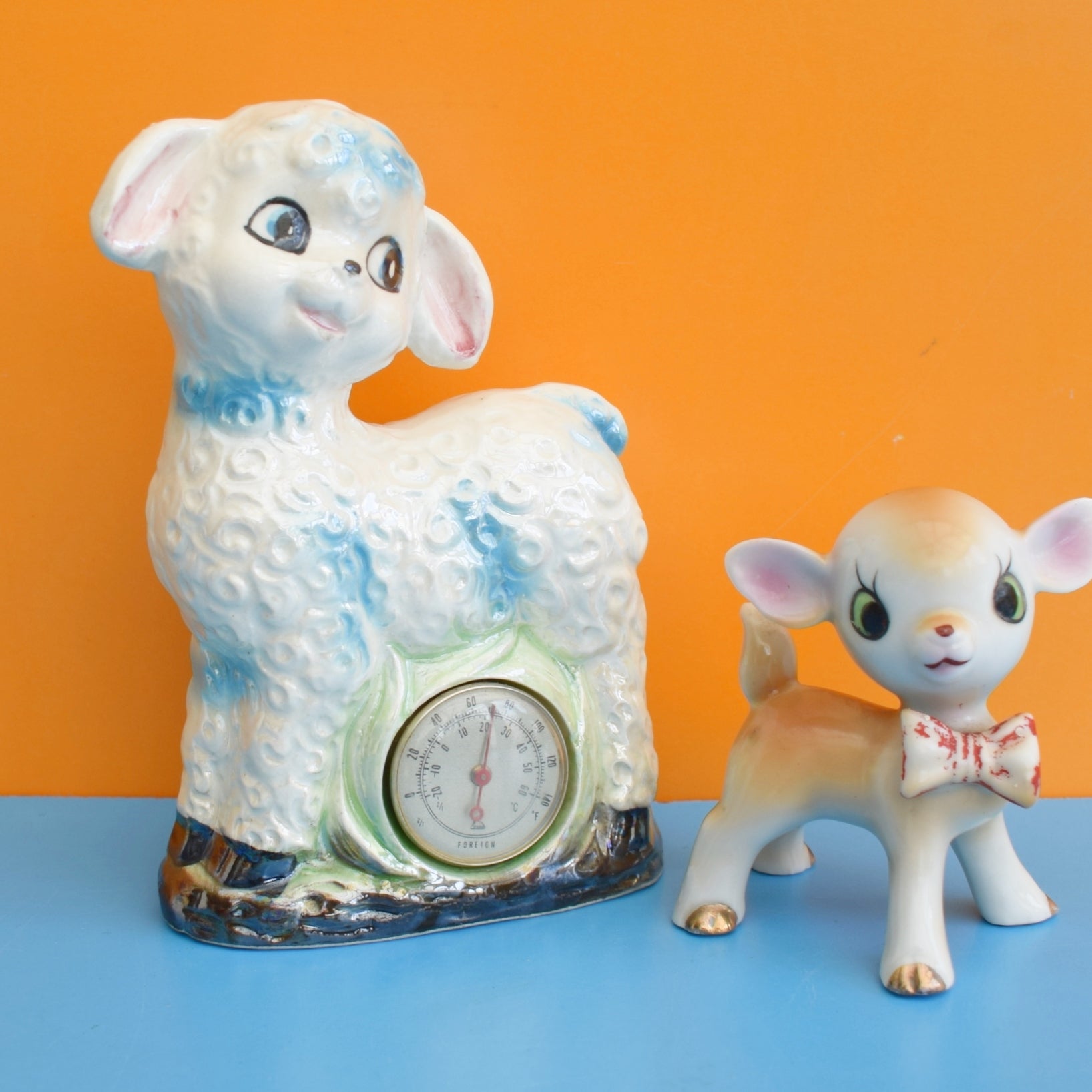 Vintage 1950s Lamb / Bambi - Kitsch by Pineapple Retro