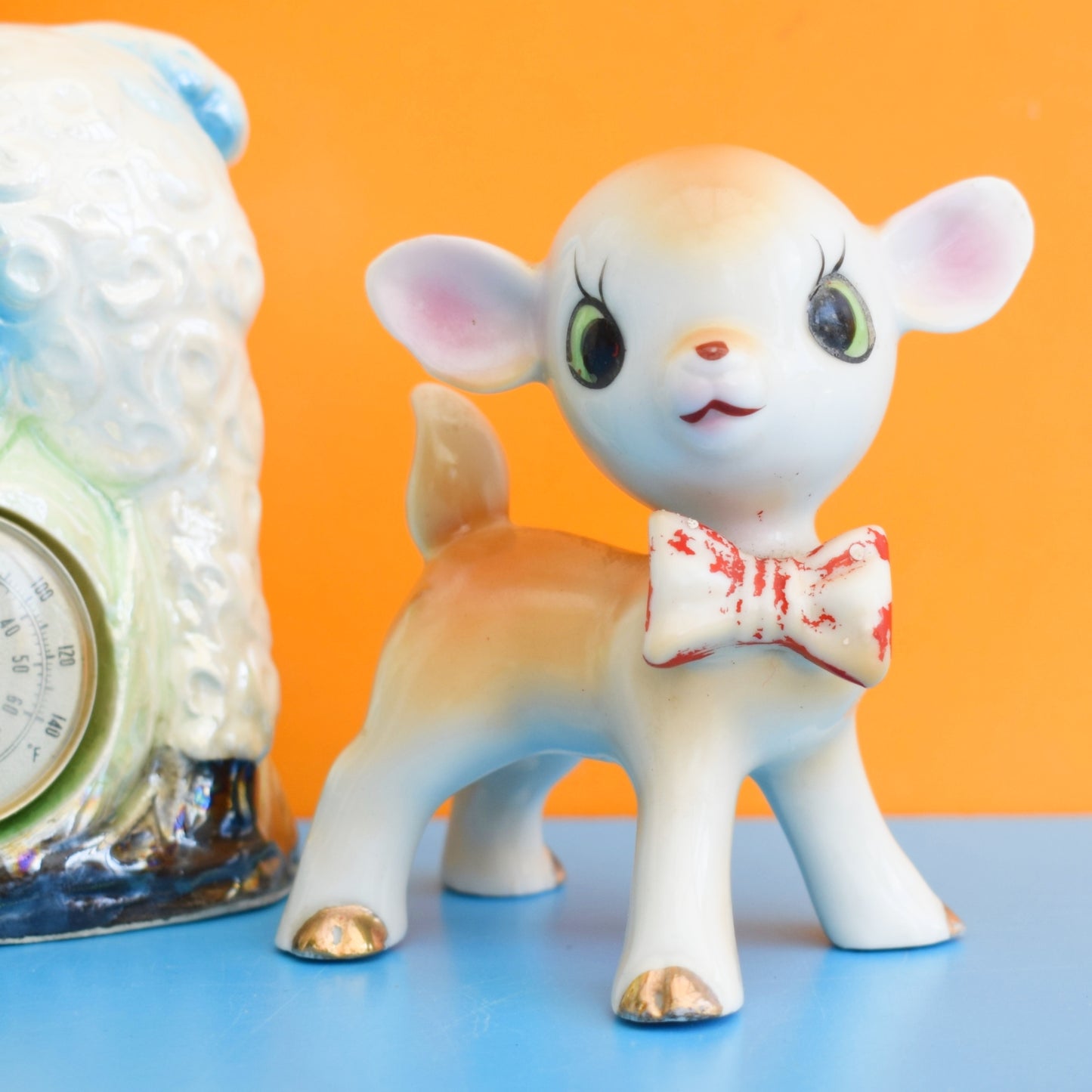 Vintage 1950s Lamb / Bambi - Kitsch by Pineapple Retro