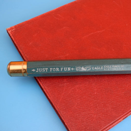 Vintage 1960s Unused Piccadilly Notebook / Oversized Pencil by Vintage