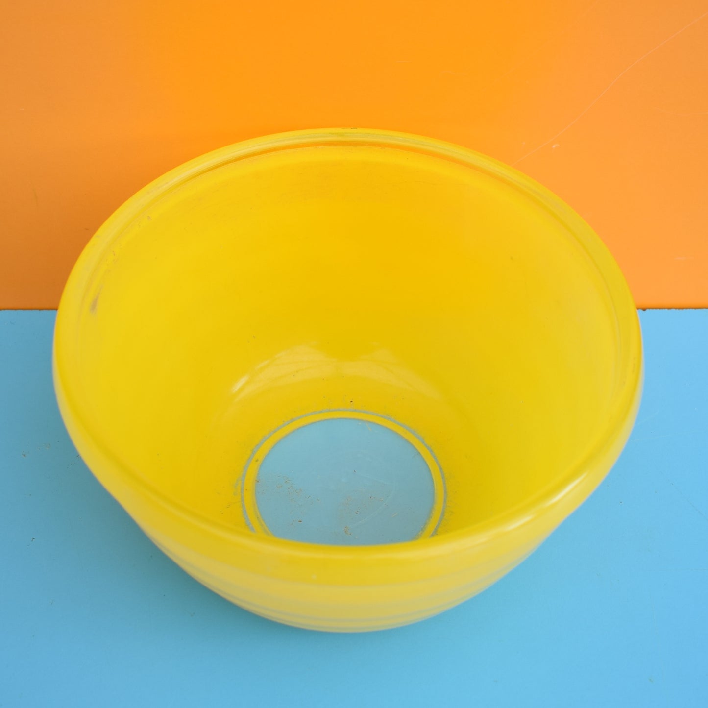 Vintage 1960s Phoenix Sprayware Smaller Bowl - Yellow