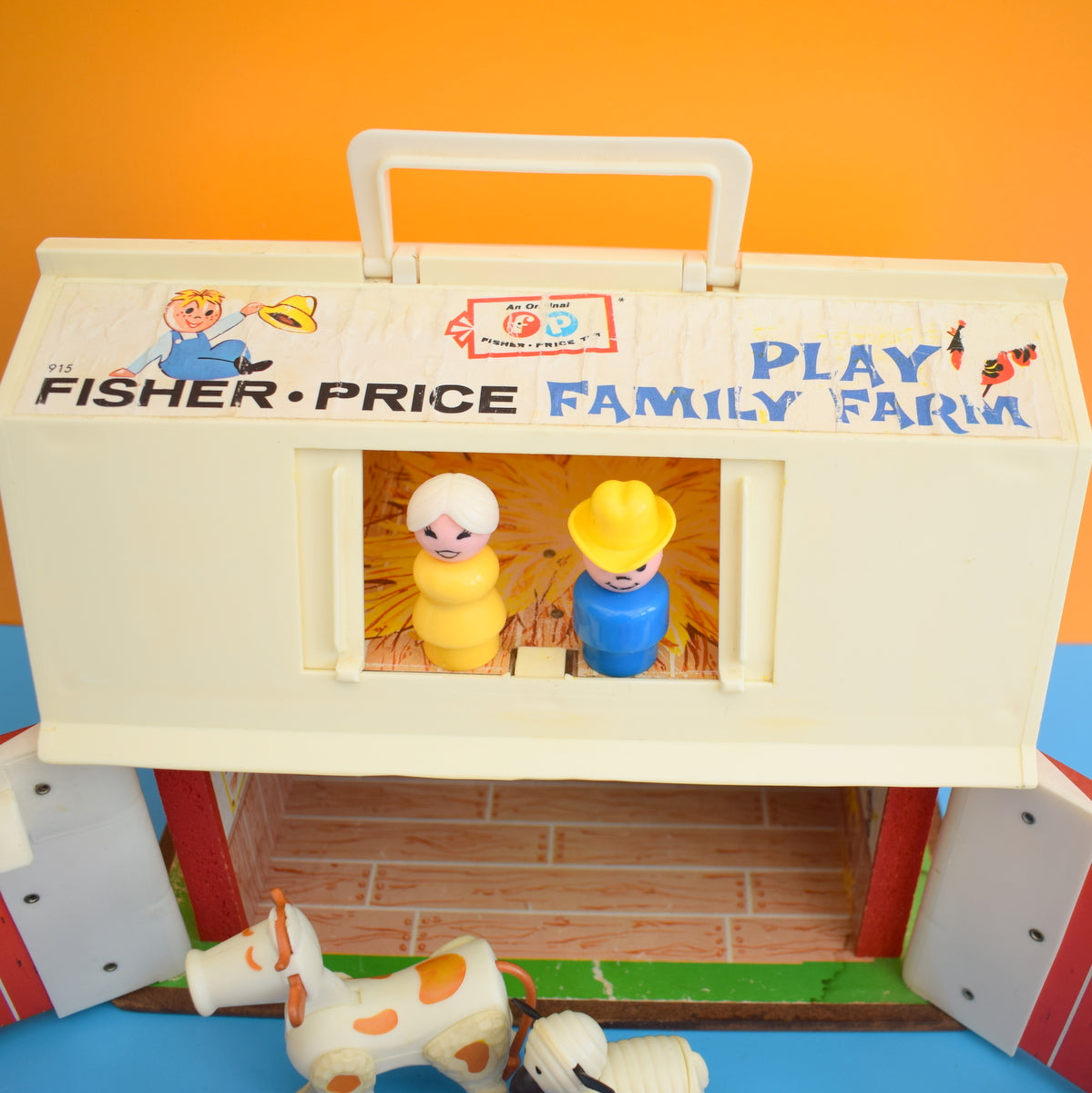 Ferme Fisher Price vintage + silo 915